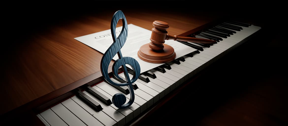 Contrato de licenciamento de música