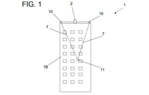 Patente à venda -Sistema de posicionamento em plano vertical