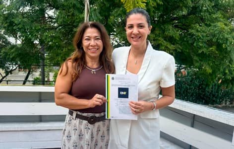 Entrega de certificado de marca DM7 FINANCIAL ADVISORY