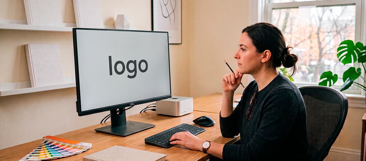 Direito autoral de logotipo criado no Canva